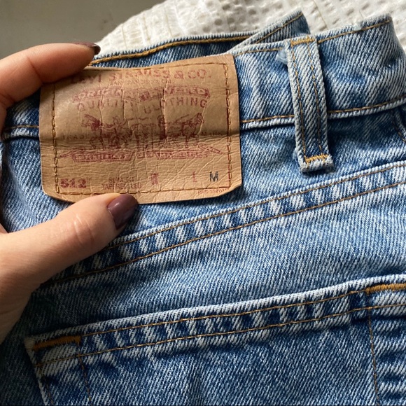❌SOLD❌ VTG Levi’s 512 Blue Wash 7M Waist 26” - Picture 8 of 9